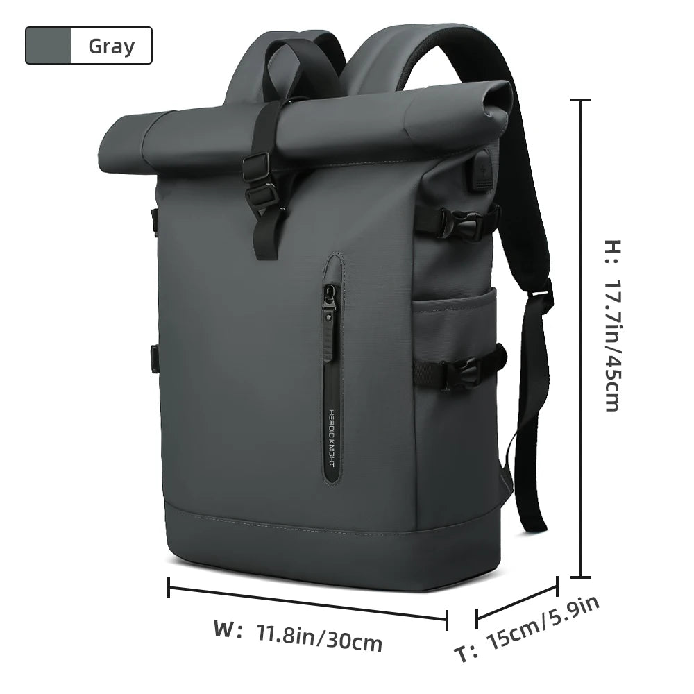 Expandable Travel Backpack – Waterproof, Large-Capacity