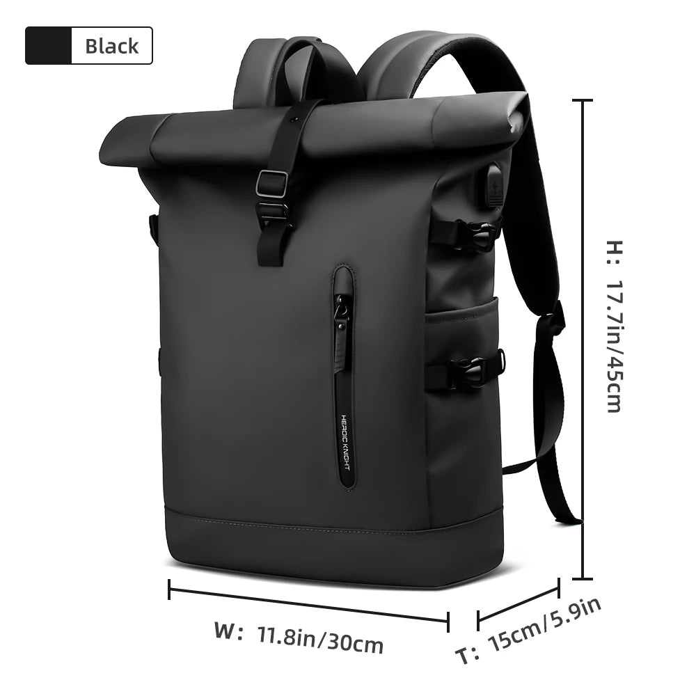 Expandable Travel Backpack – Waterproof, Large-Capacity