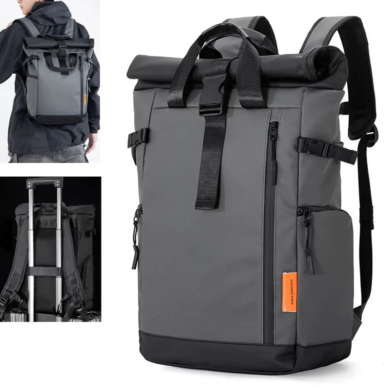 Men’s Laptop Travel Backpack – Waterproof Outdoor, College & Business Bag